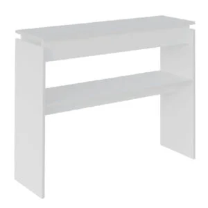 CONSOLA CRETA 100*30*78.5CM MDF BLANCO